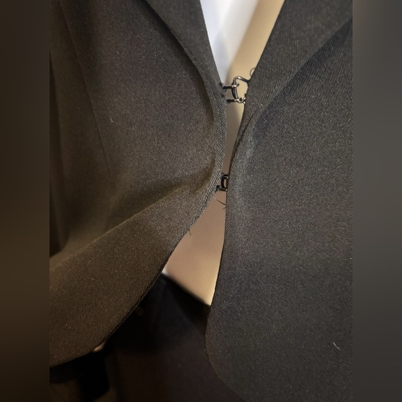 Charlotte Russe Y2K Retro Vintage  Black Fully Lined  Blazer Size Medium - Picture 6 of 14